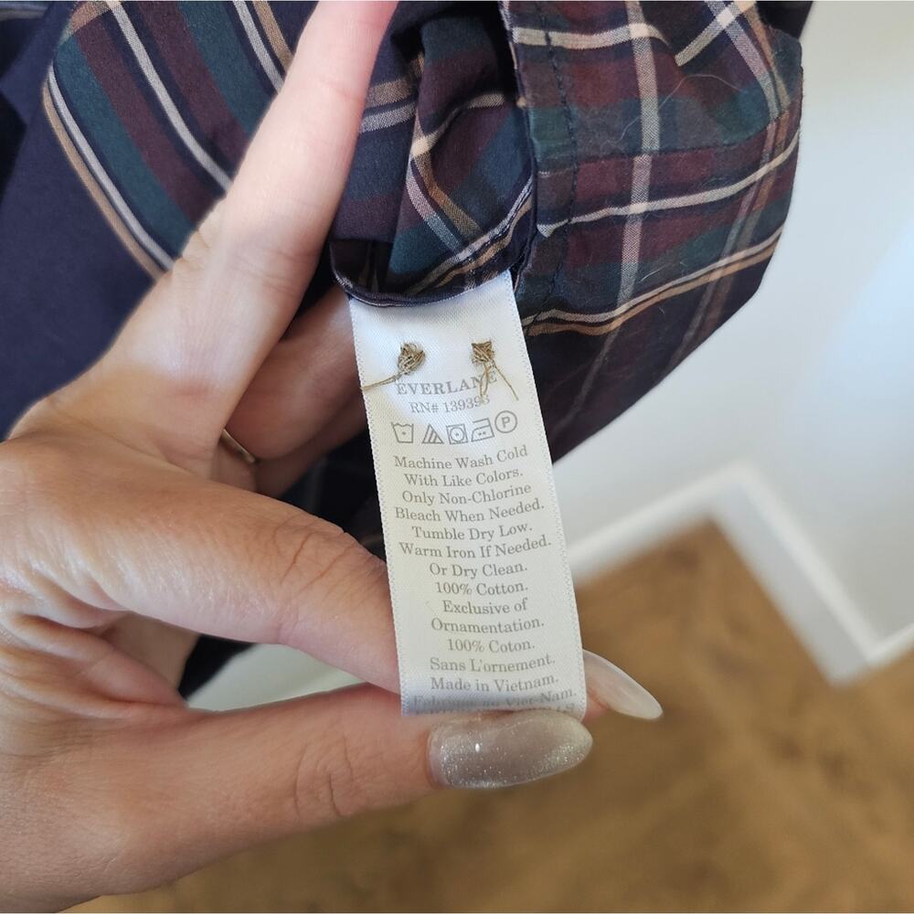 NWOT Everlane Oversize Poplin Shirt - Picture 8 of 9